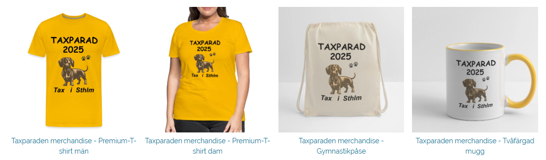 Exempel på Taxparadprodukten