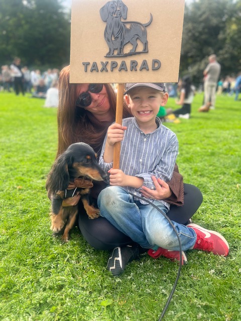 Mackzi med Roy Alfthan. Foto:Mimmi Fransson