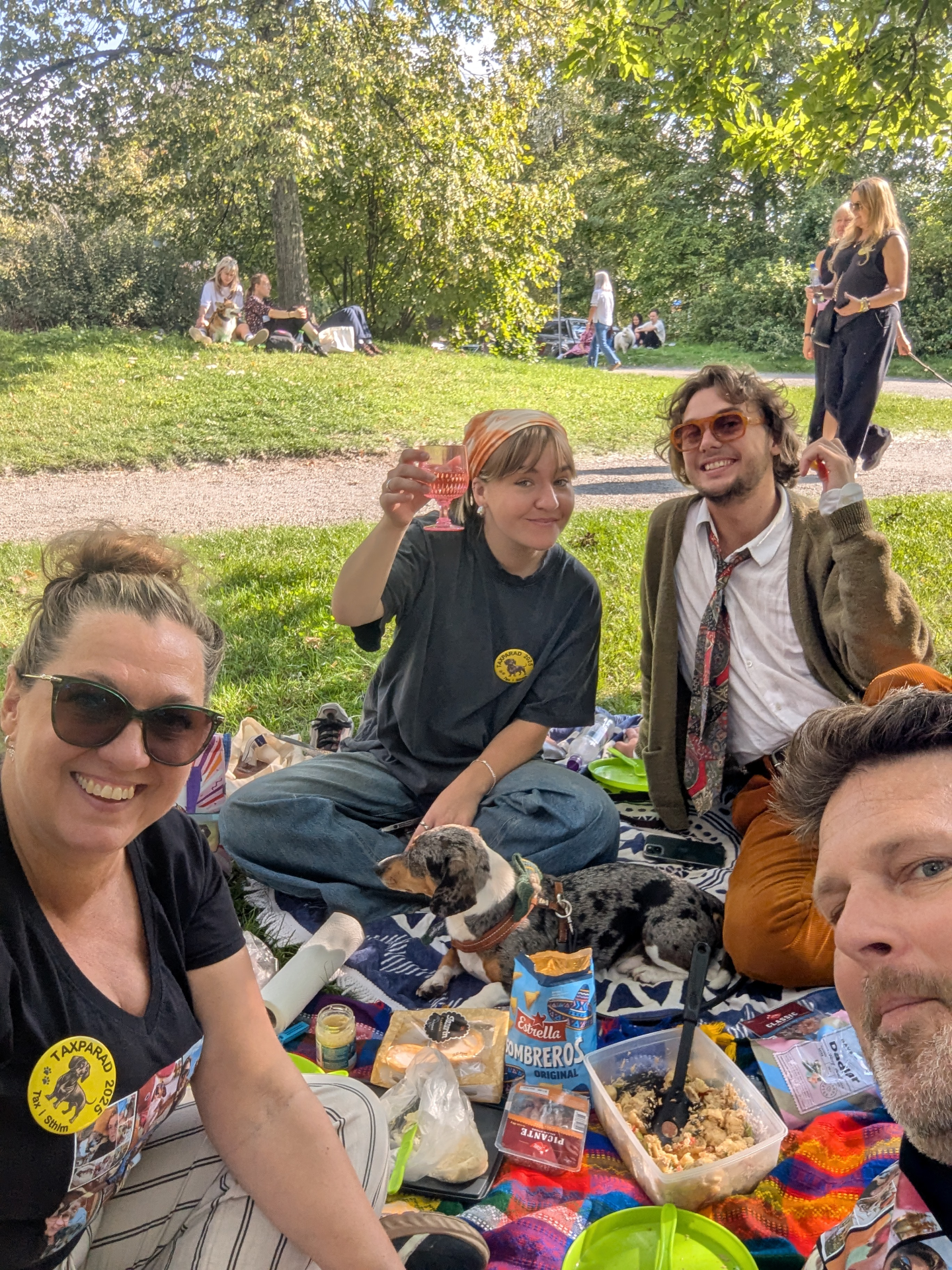 Taxen Alfred med sällskap. Foto: Christel Dahlberg